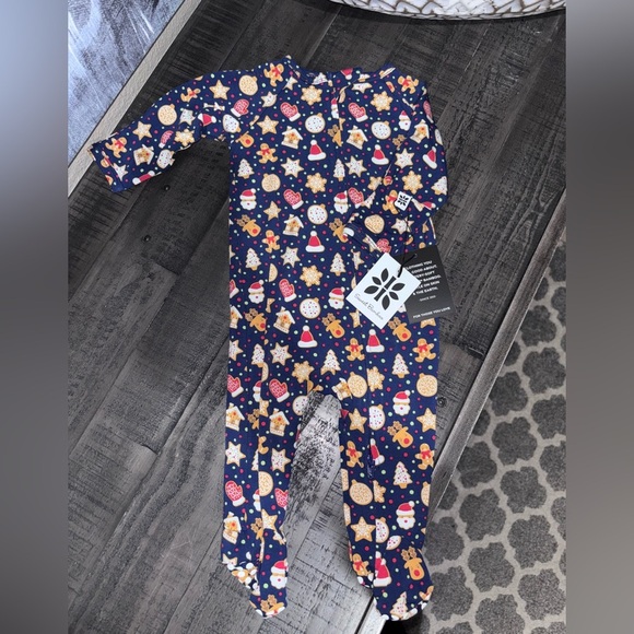 Sweet bamboo holiday gingerbread infant sleeper​ - Picture 9 of 9